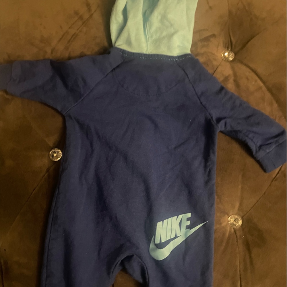 Blue Nike one piece